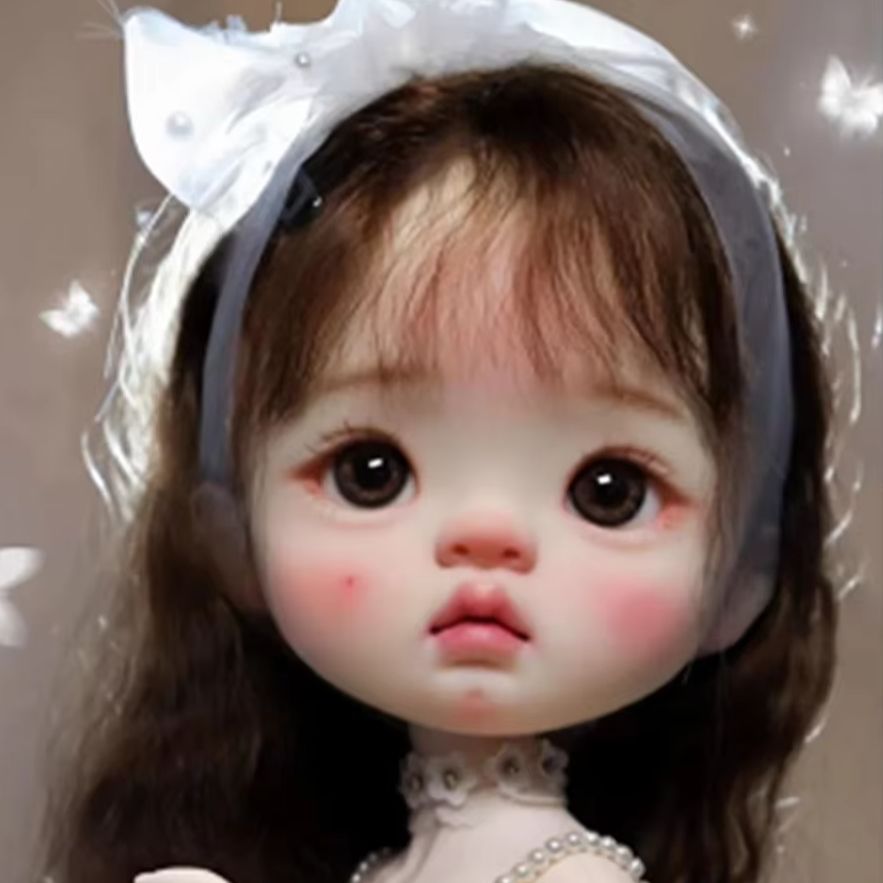 Amber Girl Head Resin Doll Par - Beauty Makeup Girl บทวิจารณ์และราคา